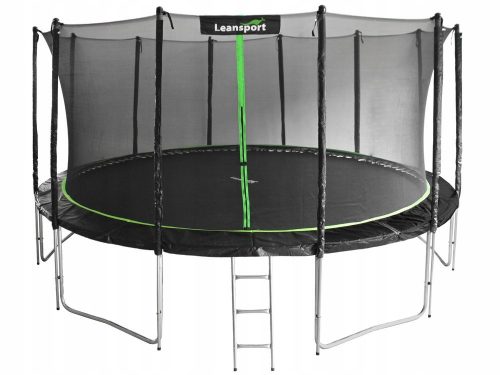 TRAMPOLINO DA GIARDINO SPORT PRO 16ft SCALA RETE