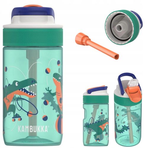  Bottiglia Kambukka Vela Dinosauro 400 ml