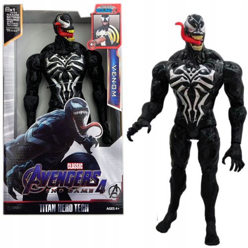  GRANDE FIGURA DI VENOM Suono di fine gioco 30 cm