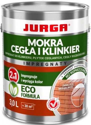 Jurga 2802 impregnante per mattoni, incolore, 3 l