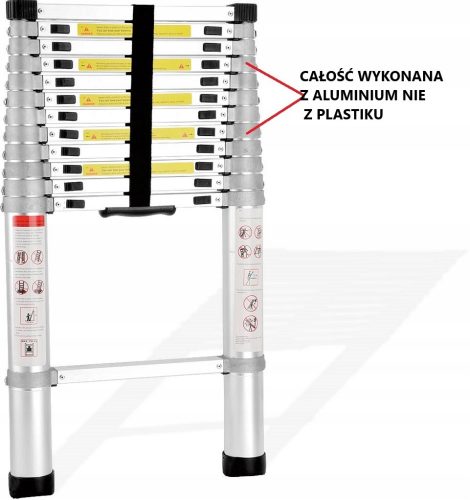 Scala RANKOK 4,5 m in alluminio da 13 a 150 kg