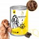  BOSMAN alimento umido in lattina per cani di tutte le razze CON FEGATO 12x1240 g