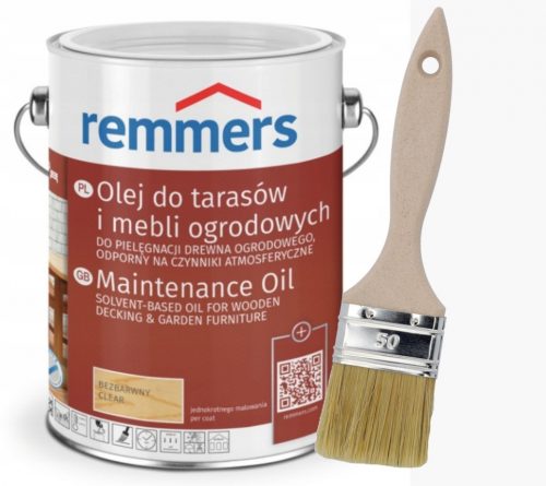  Olio per legno Remmers 5 l, incolore