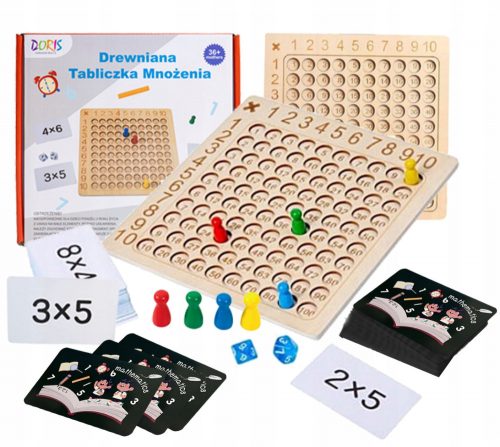  TABELLA MOLTIPLICAZIONE Puzzle Montessori ABACAD