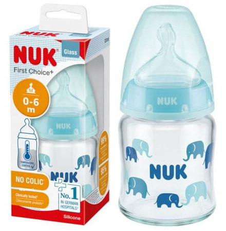  NUK 747114 biberon da 120 ml con tettarella in silicone