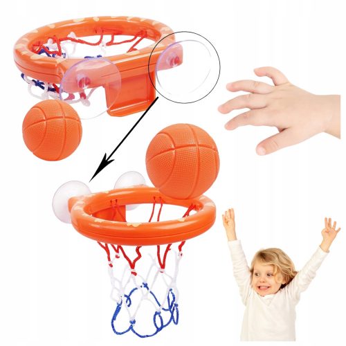 MINI CESTO PER LA CAMERA DEI BAMBINI SET GIOCO DA BAGNO CESTO DA BASKET