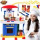  CUCINA PER BAMBINI SUONI LUCE PENTOLE ACCESSORI