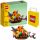  LEGO Ideas 40639 Nido d'uccello + Sacchetto di carta LEGO 6315786 giallo 24x8x18 cm