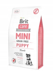  Brit Care Mini Puppy Agnello Cibo secco per cani con allergie 2 kg