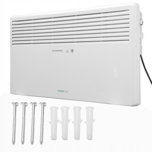 Termoconvettore Weber bianco da 2000 W