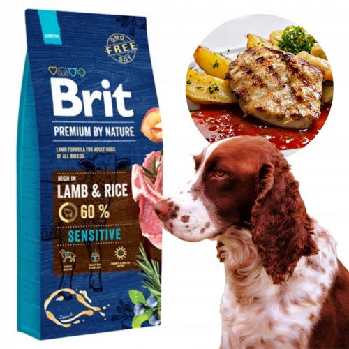  Brit Premium By Nature Sensitive Agnello 8kg