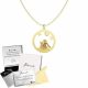  Collana Piccolo Principe in Oro Catena 925 Regalo Donna INCISIONE GRATUITA