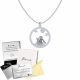  Collana Piccolo Principe in Argento 925 Catena Regalo Donna INCISIONE GRATUITA