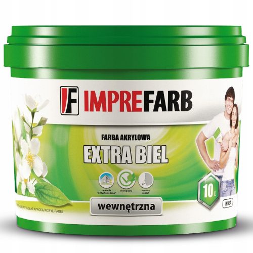 Pittura murale al lattice Imprefarb 10 l BIANCO