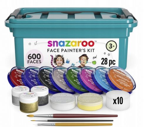  Colori per il viso Snazaroo 28 pz. x 18 ml