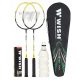 Set di racchette con volano WISH FUSIONTEC 777K + Set di volani WISH S505-06