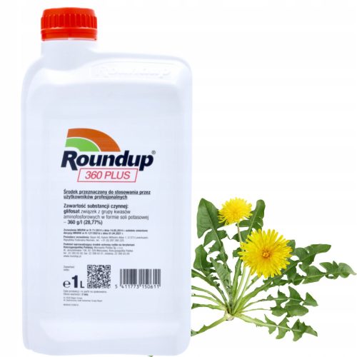  Roundup 360 Plus 1 litro totale per gramigna