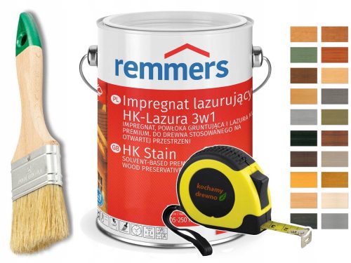 Remmers HK-Lasur impregnante protettivo per legno 30L COLORI TRA CUI SCEGLIERE