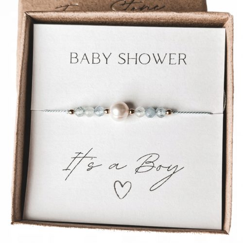  Bracciale regalo Baby Shower, un regalo per la futura mamma di un maschietto