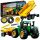  LEGO Technic SET MATTONI LEGO TRATTORE CON RIMORCHIO TECHNIC TRATTORE JOHN DEERE REGALO DI NATALE 4213610