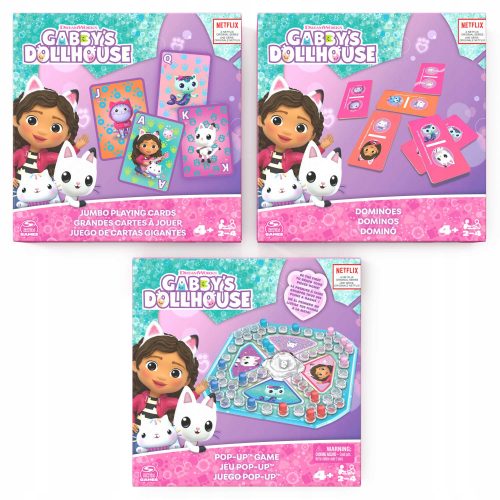  Domino Cat Gabi's House Puzzle per Bambini in Scatola 28 Elementi