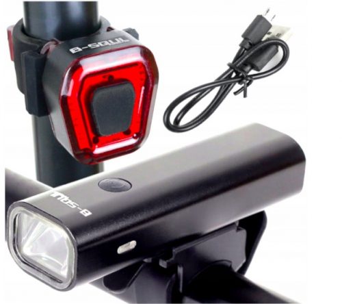  ZK-T Illuminazione per bicicletta a LED Batteria LEDCREE da 1000 lm + LAMPADA PER BICI A LED BATTERIA BATTERIA POSTERIORE USB LUCE ROSSA 5 MODALITÀ