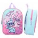  Zaino asilo multiscomparto Lilo e Stitch Vadobag ragazzi, ragazze, unisex Sfumature di azzurro, Sfumature di rosa, Multicolor