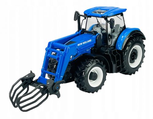  TRATTORE BBURAGO NEW HOLLAND T7.315 HD CON PINZA 1:32 NUOVO MODELLO IN METALLO