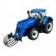  TRATTORE BBURAGO NEW HOLLAND T7.315 HD CON PINZA 1:32 NUOVO MODELLO IN METALLO