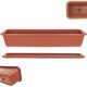  Cassetta da balcone 80 x 11,5 cm, plastica