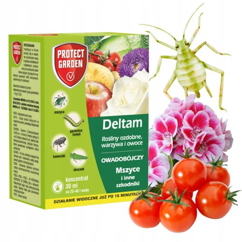  DELTAM INSETTICIDA 30ML AFFIDE FIORE GERIATO PROTEGGE GIARDINO