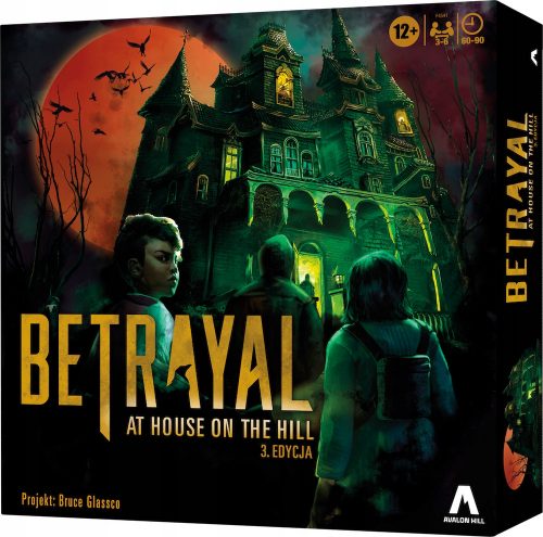  Gioco da tavolo Avalon Hill Betrayal at House on the Hill (edizione polacca)