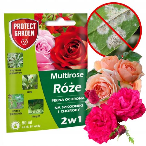  MULTIROSE 2IN1 PROTEZIONE COMPLETA DI ROSE E ALTRE PIANTE 50ML PROTECT GARDEN