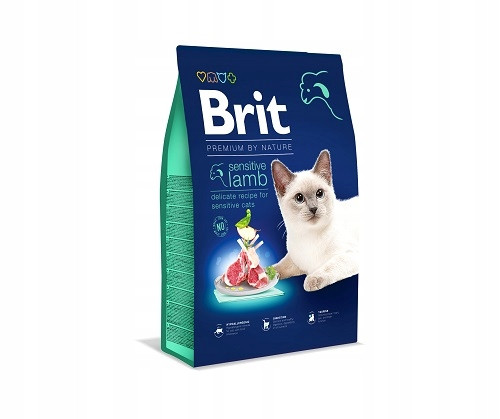  BRIT Dry Premium Alimento Sensitive con Agnello 8kg