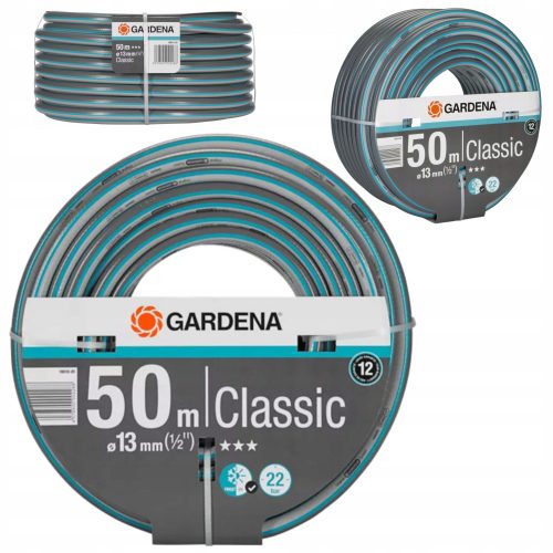  Tubo da giardino Gardena Classic 1/2", 50 m 18010-20