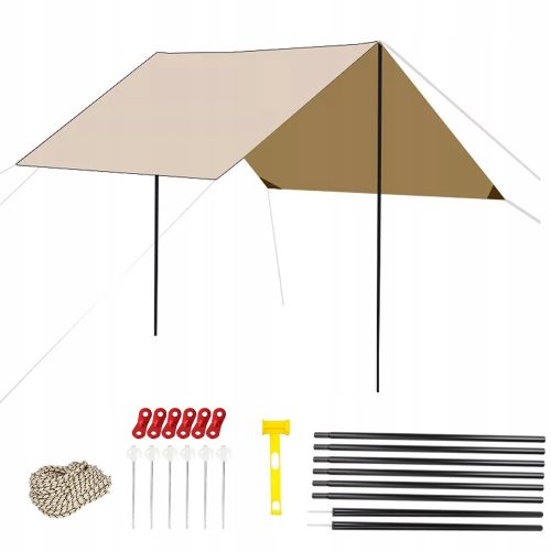  Tenda da sole 300 x 300 cm in metallo