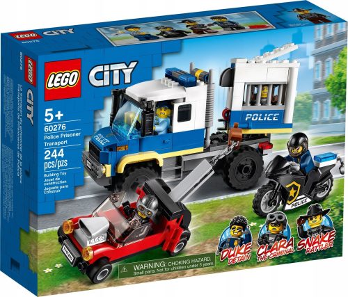  LEGO City 60276 Convoglio della prigione della polizia cittadina