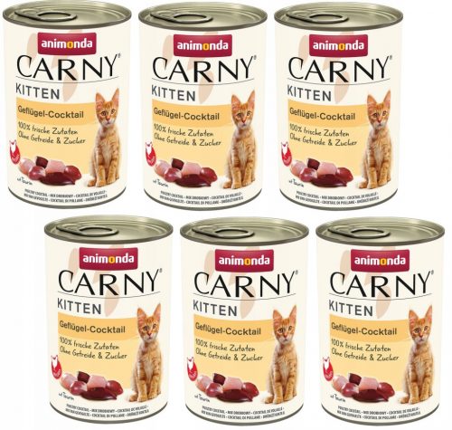  Animonda Carny Kitten MIX di gusti SET 400g x10