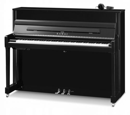  Pianoforte Kawai K 200, nero lucido + cromo + sistema ATX4