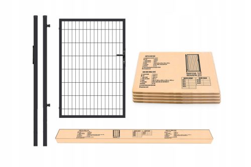 DUOS BOX METFENCE WICKET 1700X900, COLORE RAL 7016