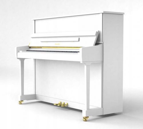  Pianoforte Ritmüller Studio 120 EU, bianco lucido