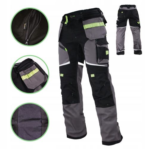 Pantaloni da lavoro lunghi Stalco HEAVYLINE, taglia L