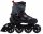  Pattini in linea regolabili, taglie 33-36, Playful Blackwheels