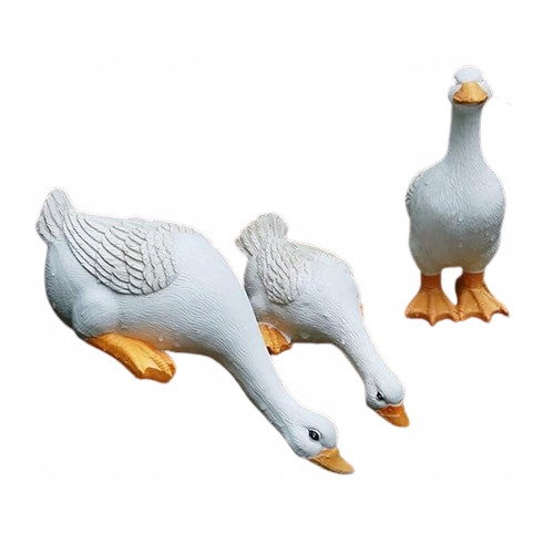  Set di statuette da giardino decorative per anatre decorative da giardino