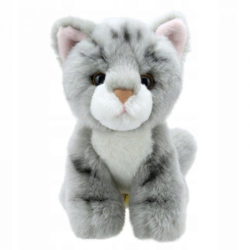  Peluche gattino grigio della Puppet Company