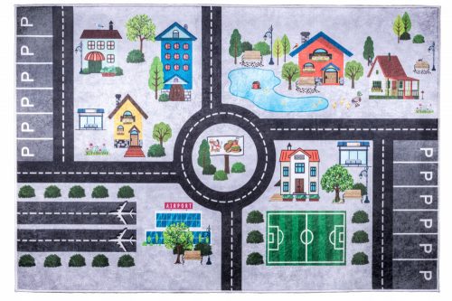  Tappeto antiscivolo CITY STREETS PUFFY 80X150 cm