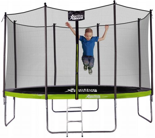 Trampolino con rete Active Hobby 374 cm FT 12 (365-374 cm)