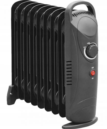  Radiatore olio Volteno 900 W, nero