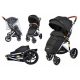  Passeggino Summer Baby Semper, nero, 4 ruote