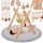  Supporto per ginnastica educativa con tappetino in schiuma grigio chiaro KiddyMoon BT-001